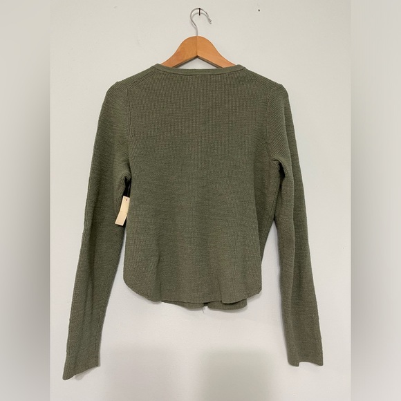 Madewell olive sweater - Picture 2 of 5